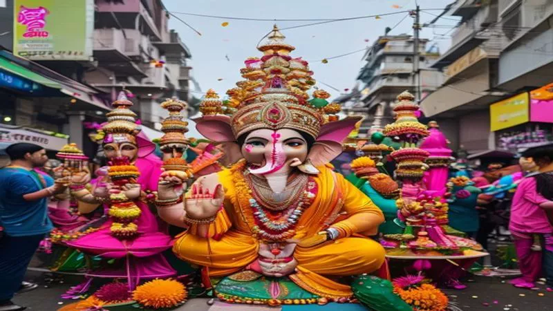 Hình ảnh điểm đến du lịch Mumbai's Ganesh Festival 2026: The 10-Day Celebration Guide